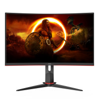 AOC 27" CQ27G2S/BK CURVED GAMING MONITOR VA 165HZ QHD