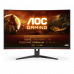 AOC 32” CQ32G2SE/BK GAMING VA CURVED 165HZ QHD