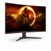 AOC 32” CQ32G2SE/BK GAMING VA CURVED 165HZ QHD