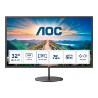 AOC 32” 2560X1440 QHD @75HZ IPS 250CD/M2 1200:1 4MS HDMI DIS