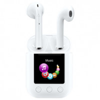 DENVER TRULY WIRELESS BLUETOOTH EARBUDS WITH MP4 PLAYER