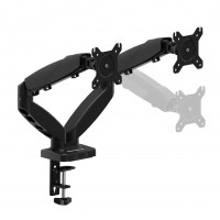 HUZARO Motion 2.2 Rotating DUAL Monitor Arm Mount