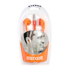 MAXELL EB98 ORANGE EAR BUD IN EAR HEADPHONES