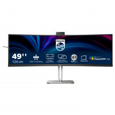 PHILIPS 49B2U6900CH/00 49" CURVED LED MONITOR VA USB WEBCAM