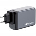 VERBATIM GNC-240 GAN CHARGER 4 PORT 240W USB A/C (EU/UK/US)