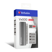 VERBATIM VX500 EXTERNAL SSD USB 3.1 G2 120GB