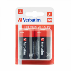 Premium D Alkaline Battery - 2 Pack