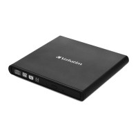 VERBATIM 053504 VERBATIM MOBILE DVD REWRITER USB 2.0 BLACK